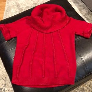 Short Sleeve Thick Sweater